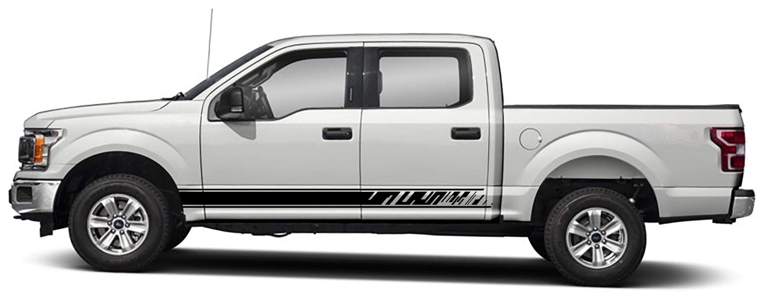 2015-2020 Ford F-150 Rocker Stripes, Ford F-150 Rocker Vinyl Graphics ...