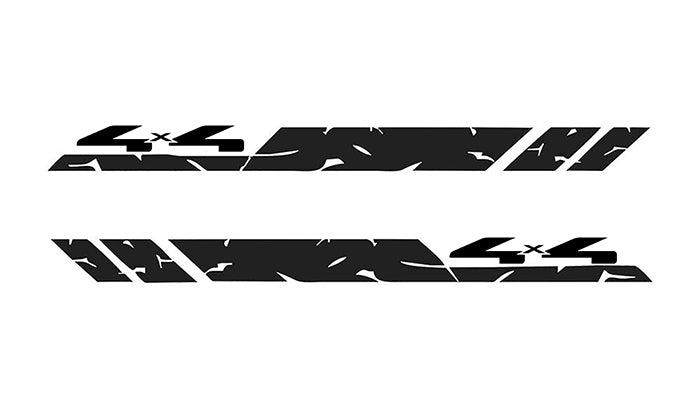 4x4 rocker panel stripe graphics for dodge ram 1500 2500 2019 to 2023 models 