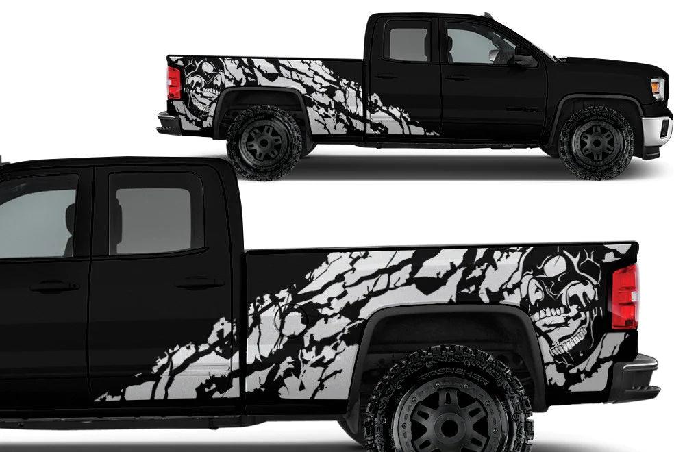 gmc sierra nightmare side decal graphics kit