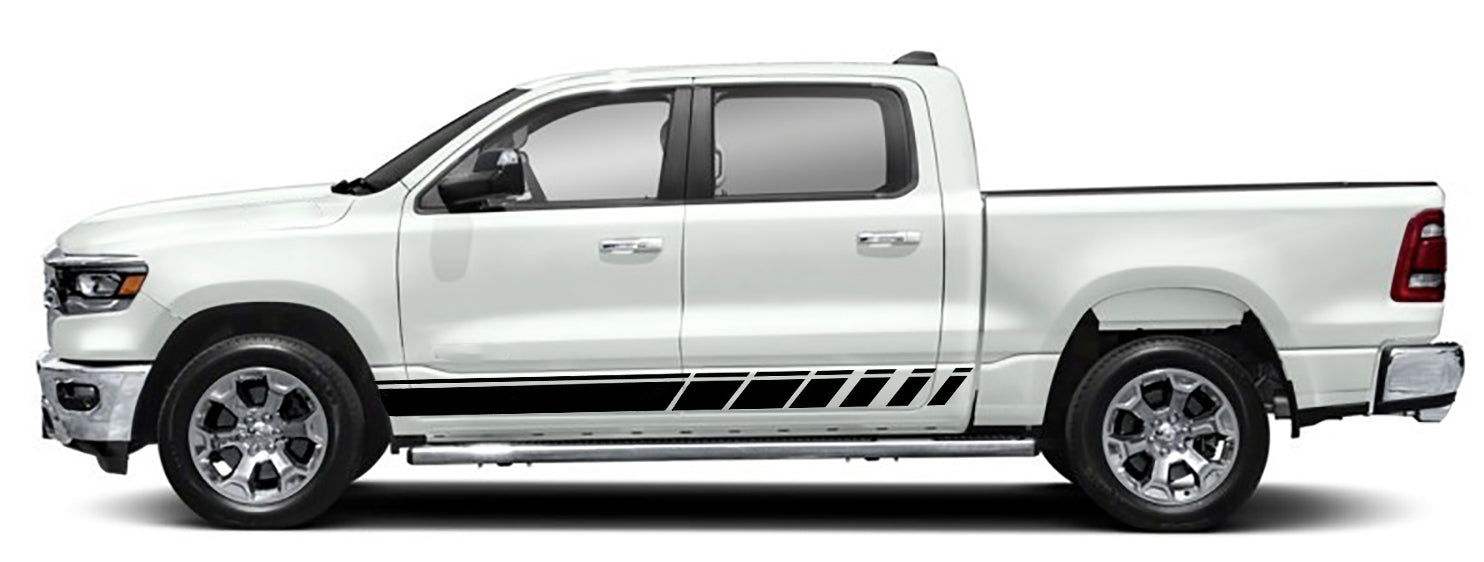 side stripes for dodge ram 1500 2019 to 2023 models