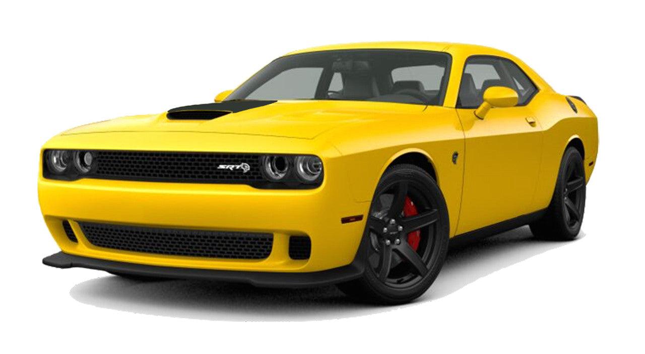Dodge Challenger (2014 to 2022) Custom Decals, Graphics and Stickers - SRT Hellcat Hood Decal - Jkprostickers