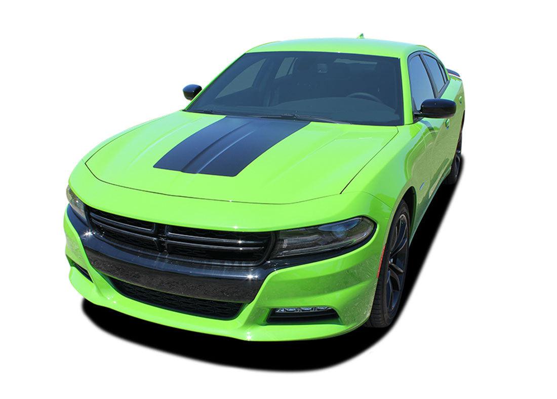 Dodge Charger Daytona Style Hood Decal : Vinyl Graphics Kit Fits (2015-2023)