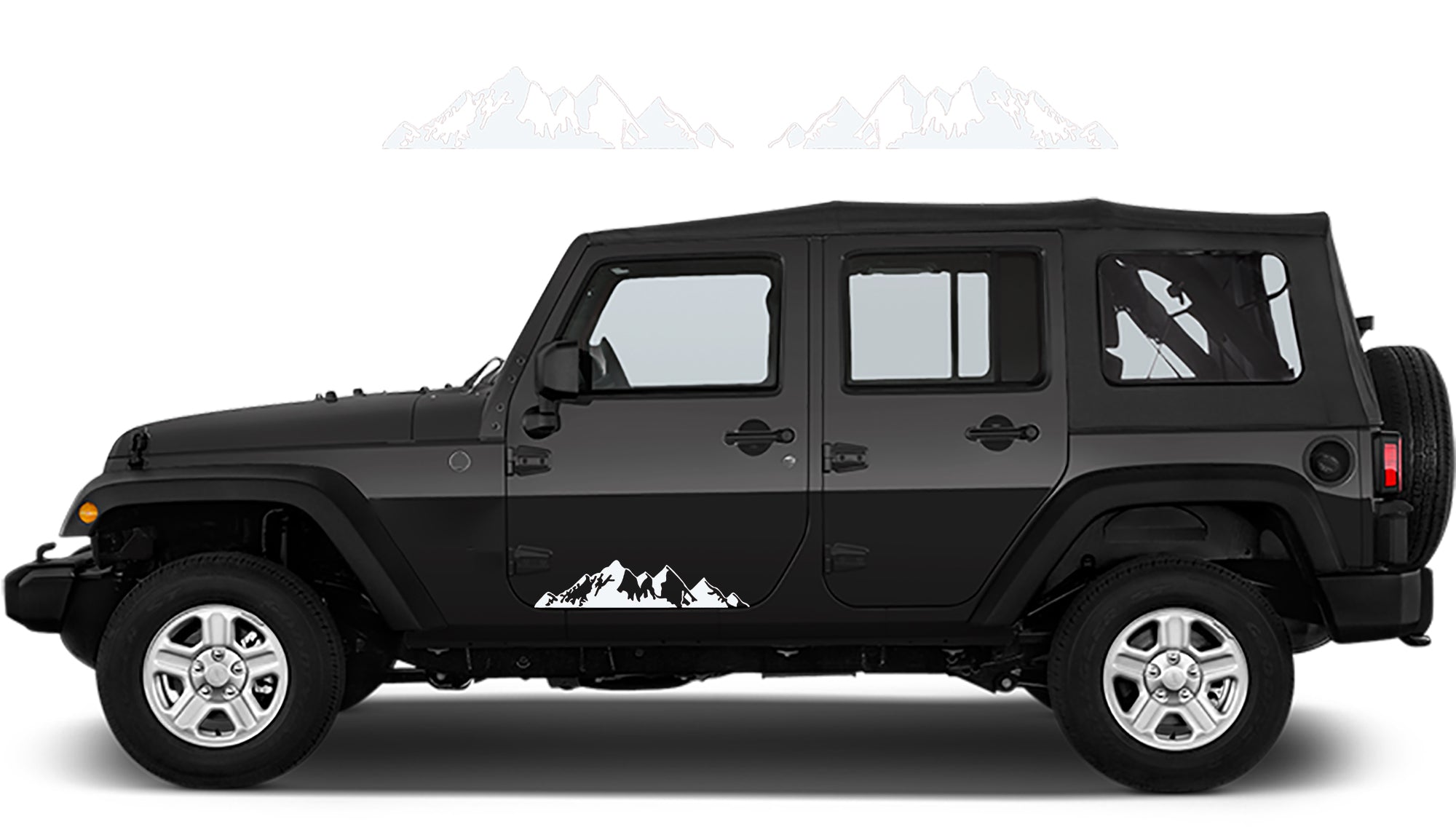 4x4 Nightmare Sticker Compatible With Jeep Wrangler Jk 2006 2018