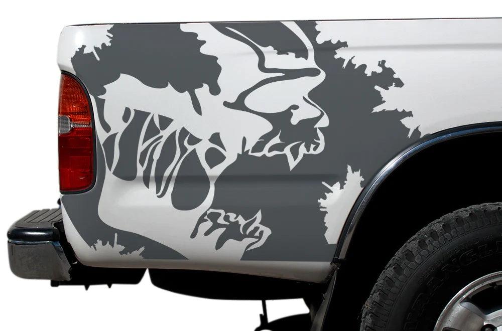 Toyota Tacoma (1995-2004) Custom Vinyl Decals, Graphics and Stickers - Scream Fender Kit - Jkprostickers