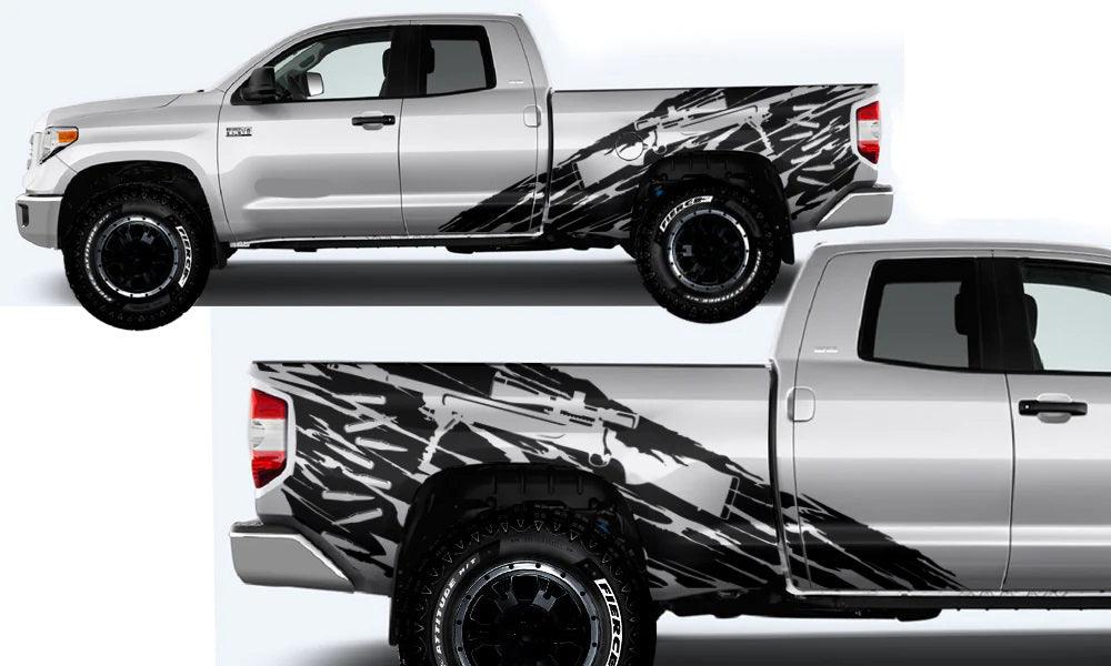 Sniper Side graphics for Toyota Tundra Double Cab (2014-2021) Auto