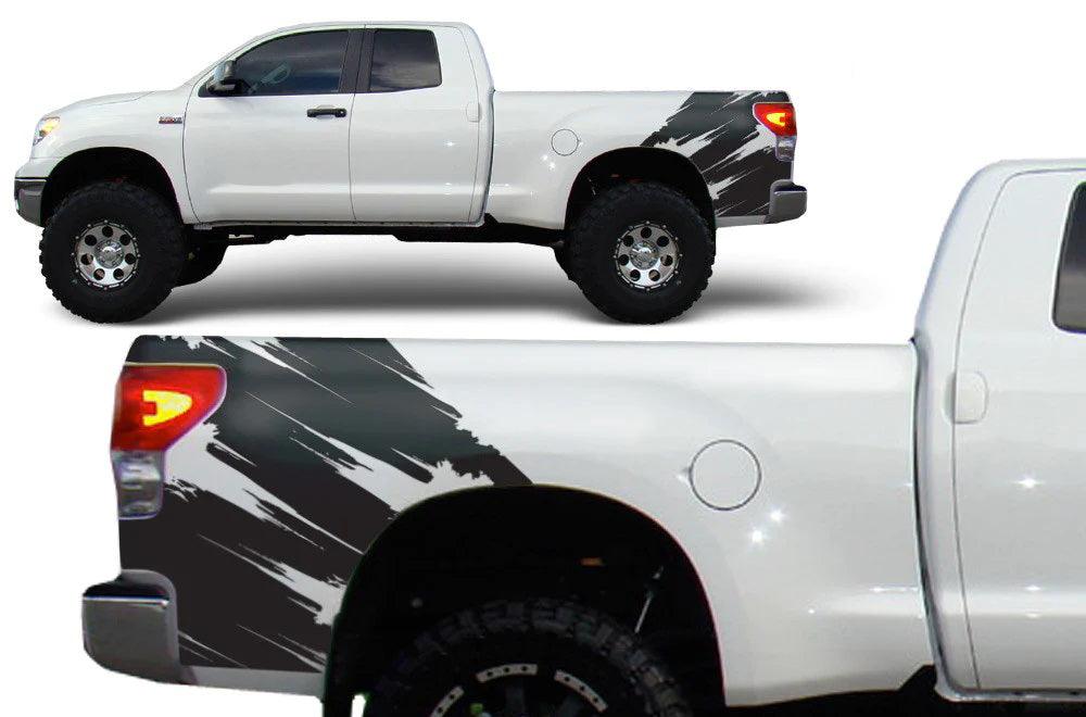 Toyota Tundra (2007-2013) Vinyl Graphics Decals and Stickers - Torn - Jkprostickers